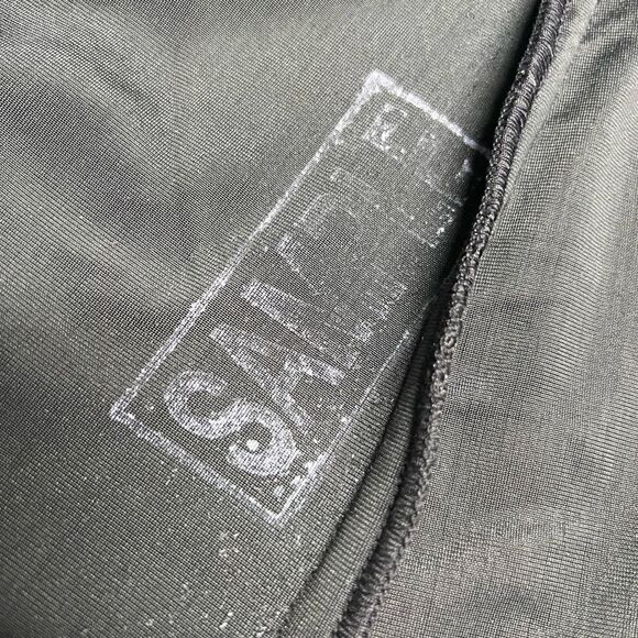 Vintage Betsy's Things Sample S/M Black Stretch Velour Silver Embellishments - Picture 7 of 11